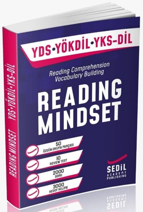 Sedil YDS YÖKDİL YKSDİL Academy Reading Mindset Sedil Academy Publishing