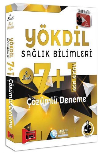 Yargı YÖKDİL Sağlık Bilimleri 7+1 Deneme Çözümlü Fuat Başkan Yargı Yayınları