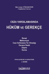 Platon Hüküm ve Gerekçe 2. Baskı - Mert Asker Yüksektepe Platon Hukuk Yayınları