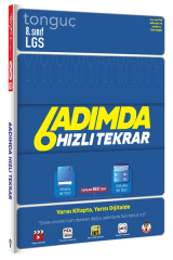 Tonguç 8. Sınıf LGS Tüm Dersler 6 Adımda Hızlı Tekrar Tonguç Akademi