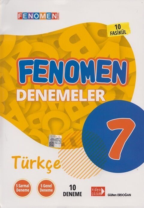 Gama 7. Sınıf Türkçe Fenomen 10 Fasikül Deneme Gama Yayınları