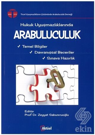 Alfa Aktüel Arabuluculuk - Zeyyat Sabuncuoğlu Alfa Aktüel Yayınları