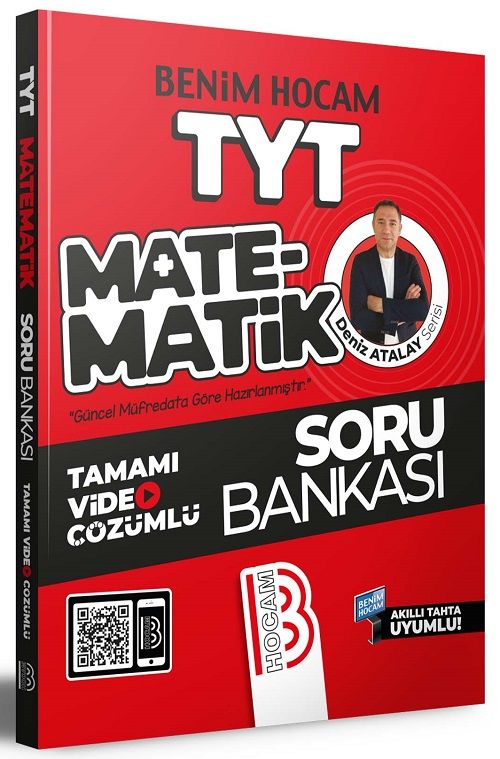 SÜPER FİYAT - Benim Hocam YKS TYT Matematik Soru Bankası Video Çözümlü - Deniz Atalay Benim Hocam Yayınları