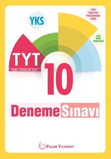 Palme YKS TYT 10 Deneme Sınavı Palme Yayınevi