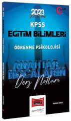 Yargı 2023 KPSS Eğitim Bilimleri Öğrenme Psikolojisi Anahtar Hocaların Ders Notları - Hakan Araz Yargı Yayınları