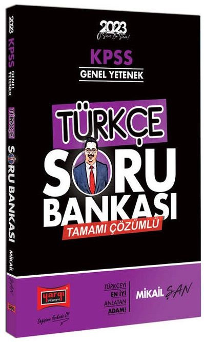 Yargı 2023 KPSS Türkçe Soru Bankası Çözümlü - Mikail Şan Yargı Yayınları