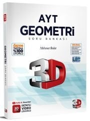 3D Yayınları YKS AYT Geometri Soru Bankası Video Çözümlü 3D Yayınları