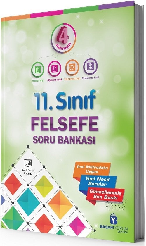 Başarıyorum 11. Sınıf Felsefe 4 Adımda Soru Bankası Başarıyorum Yayınları