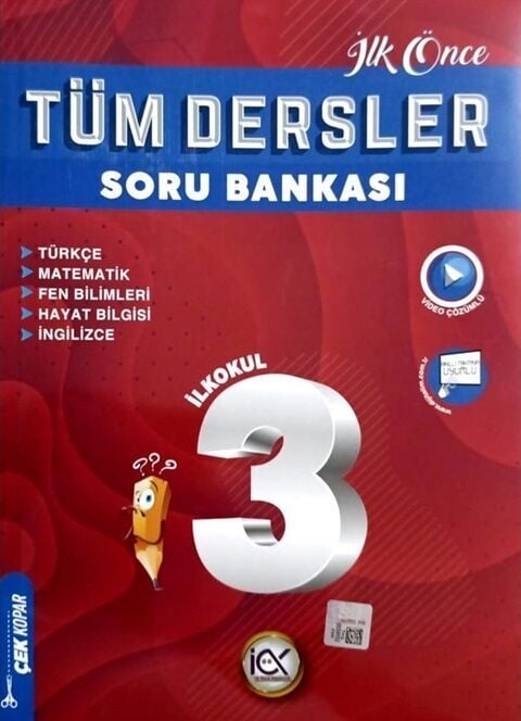 İlk Önce 3. Sınıf Tüm Dersler Soru Bankası İlk Önce Yayınları