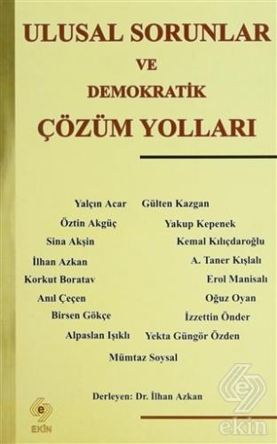 Ekin Ulusal Sorunlar ve Demokratik Çözüm Yolları Ekin Yayınları