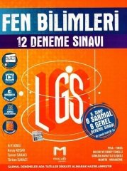 Mozaik 8. Sınıf LGS Fen Bilimleri 12 Deneme Mozaik Yayınları