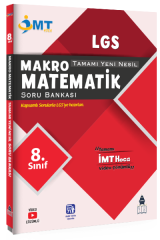 İMT Hoca 8. Sınıf LGS Matematik Makro Soru Bankası Video Çözümlü İMT Hoca