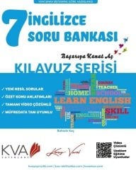 KVA Koray Varol 7. Sınıf İngilizce Kılavuz Serisi Soru Bankası KVA Koray Varol Yayınları