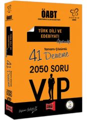 Yargı 2019 ÖABT VIP Türk Dili ve Edebiyatı Öğretmenliği 41 Deneme Çözümlü Yargı Yayınları