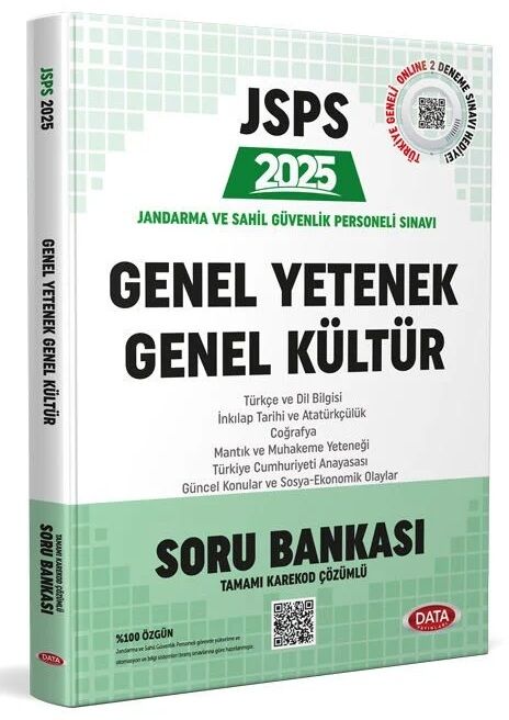 Data 2025 JSPS Genel Yetenek Genel Kültür Soru Bankası Çözümlü Data Yayınları