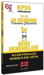 Yargı 2022 KPSS Eğitim Bilimleri Gelişim Psikolojisi, Rehberlik Özel Eğitim Anahtar 40 Deneme Çözümlü - Mustafa Alkan Yargı Yayınları