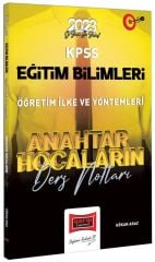 Yargı 2023 KPSS Eğitim Bilimleri Öğretim İlke ve Yöntemleri Anahtar Hocaların Ders Notları - Gökan Araz Yargı Yayınları