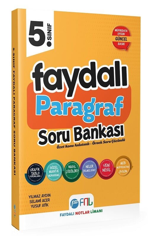 FNL 5. Sınıf Faydalı Paragraf Soru Bankası FNL Yayınları