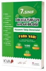 KVA Koray Varol 7. Sınıf Din Kültürü ve Ahlak Bilgisi Kazanım Takip Denemeleri KVA Koray Varol Yayınları