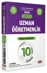 Data 2022 MEB ÖKBS Uzman Öğretmenlik 10 Deneme Fasikül Çözümlü Data Yayınları