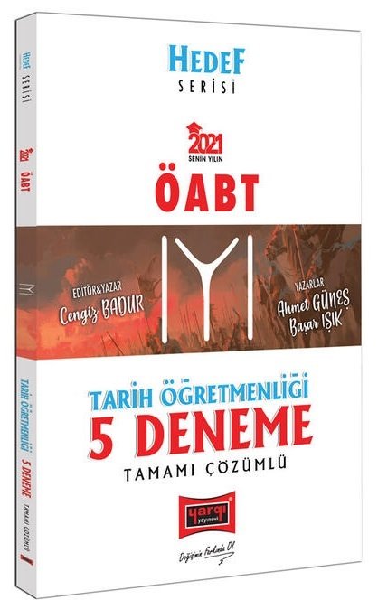 Yargı 2021 ÖABT Tarih Öğretmenliği 5 Deneme Çözümlü - Ahmet Güneş, Başar Işık Yargı Yayınları