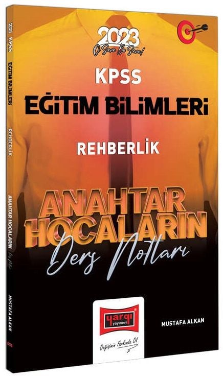 Yargı 2023 KPSS Eğitim Bilimleri Rehberlik Anahtar Hocaların Ders Notları - Mustafa Alkan Yargı Yayınları