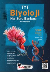 Kafadengi YKS TYT Biyoloji Orta ve İleri Düzey Nar Soru Bankası Kafadengi Yayınları