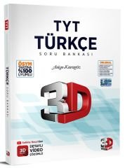 3D Yayınları YKS TYT Türkçe Soru Bankası Video Çözümlü 3D Yayınları