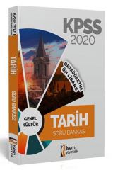 İsem 2020 KPSS Lise Ortaöğretim Ön Lisans Tarih Soru Bankası Çözümlü İsem Yayınları