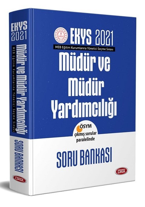 Data 2021 MEB EKYS Müdür ve Yardımcılığı Soru Bankası Data Yayınları