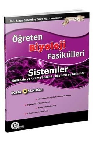 Gür Öğreten Biyoloji Fasikülleri - Sistemler Endokrin ve Üreme Sistemi Büyüme ve Gelişme Gür Yayınları