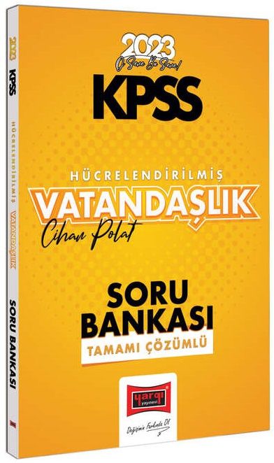 Yargı KPSS Hücrelendirilmiş Vatandaşlık Soru Bankası Çözümlü - Cihan Polat Yargı Yayınları