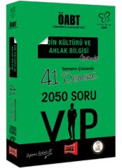 SÜPER FİYAT - Yargı 2019 ÖABT VIP Din Kültürü Öğretmenliği 41 Deneme Çözümlü Yargı Yayınları