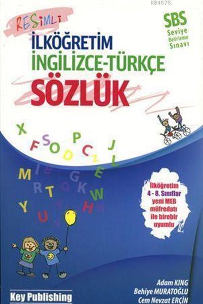 Key Publishing İlköğretim Türkçe - İngilizce Resimli Sözlük Key Publishing