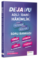 E24 Yayınları Hakimlik DEJAVU Genel Yetenek Genel Kültür Soru Bankası E24 Yayınları