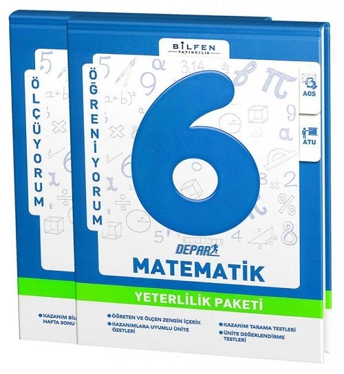 Bilfen 6. Sınıf Matematik Depar Yeterlilik Paketi Bilfen Yayıncılık