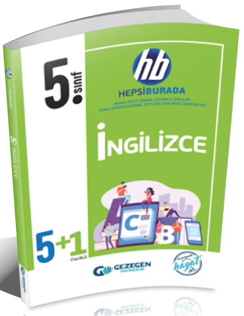 Gezegen 5. Sınıf İngilizce 5 + 1 Fasikül Gezegen Yayınları