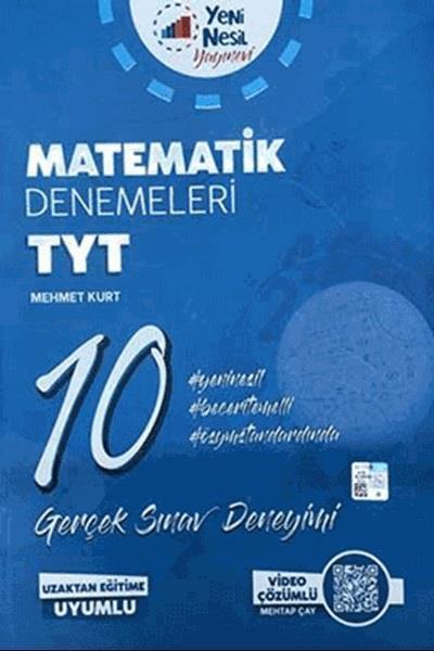 Yeni Nesil YKS TYT Matematik 10 Deneme Yeni Nesil Yayınları