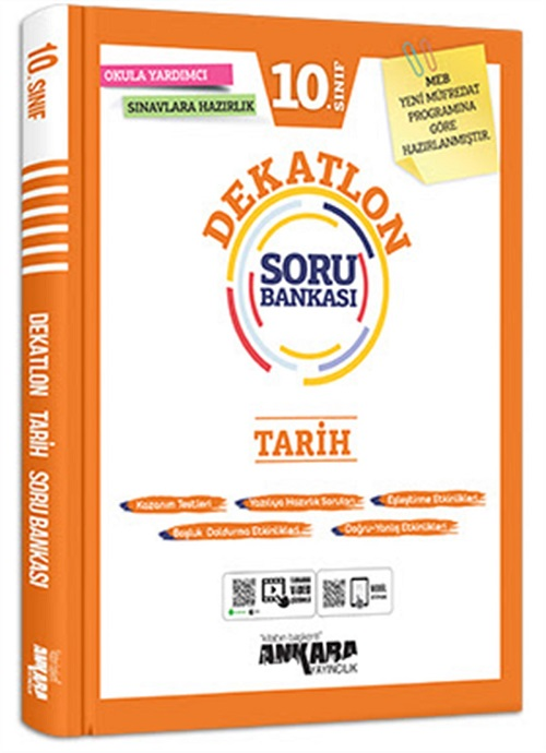 Ankara Yayıncılık 10. Sınıf Tarih Dekatlon Soru Bankası Ankara Yayıncılık