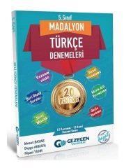 Gezegen 5. Sınıf Türkçe Madalyon 20 Deneme Gezegen Yayınları