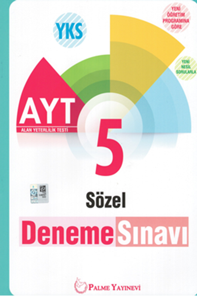 Palme YKS AYT Sözel 5 Deneme Sınavı Palme Yayınevi