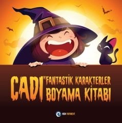 NSN Yayınları Cadı ve Fantastik Karakterler Boyama Kitabı NSN Yayınları