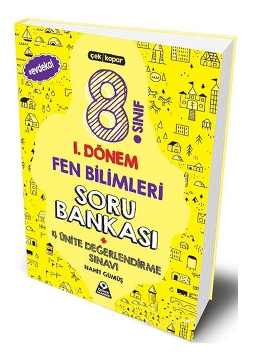 SÜPER FİYAT - Örnek Akademi 8. Sınıf LGS 1. Dönem Fen Bilimleri Soru Bankası Örnek Akademi Yayınları