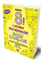 SÜPER FİYAT - Örnek Akademi 8. Sınıf LGS 1. Dönem Fen Bilimleri Soru Bankası Örnek Akademi Yayınları