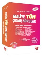 4T Yayınları KPSS A Grubu Maliye Tüm Çıkmış Sorular Çözümlü 9. Baskı - Arda Hakan Öğretir 4T Yayınları