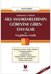 Adalet Aile Mahkemelerinin Görevine Giren Davalar ve Yargılama Usulü - Mustafa Şimşek Adalet Yayınevi