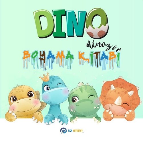 NSN Yayınları Dino Dinozor Boyama Kitabı NSN Yayınları