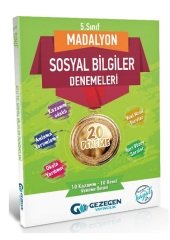 Gezegen 5. Sınıf Sosyal Bilgiler Madalyon 20 Deneme Gezegen Yayınları