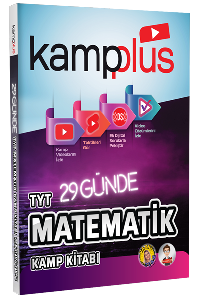 Kampplus YKS TYT Matematik Kampplus 29 Günde Kamp Kitabı Kampplus