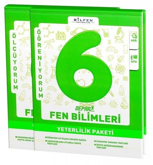 Bilfen 6. Sınıf Fen Bilimleri Depar Yeterlilik Paketi Bilfen Yayıncılık